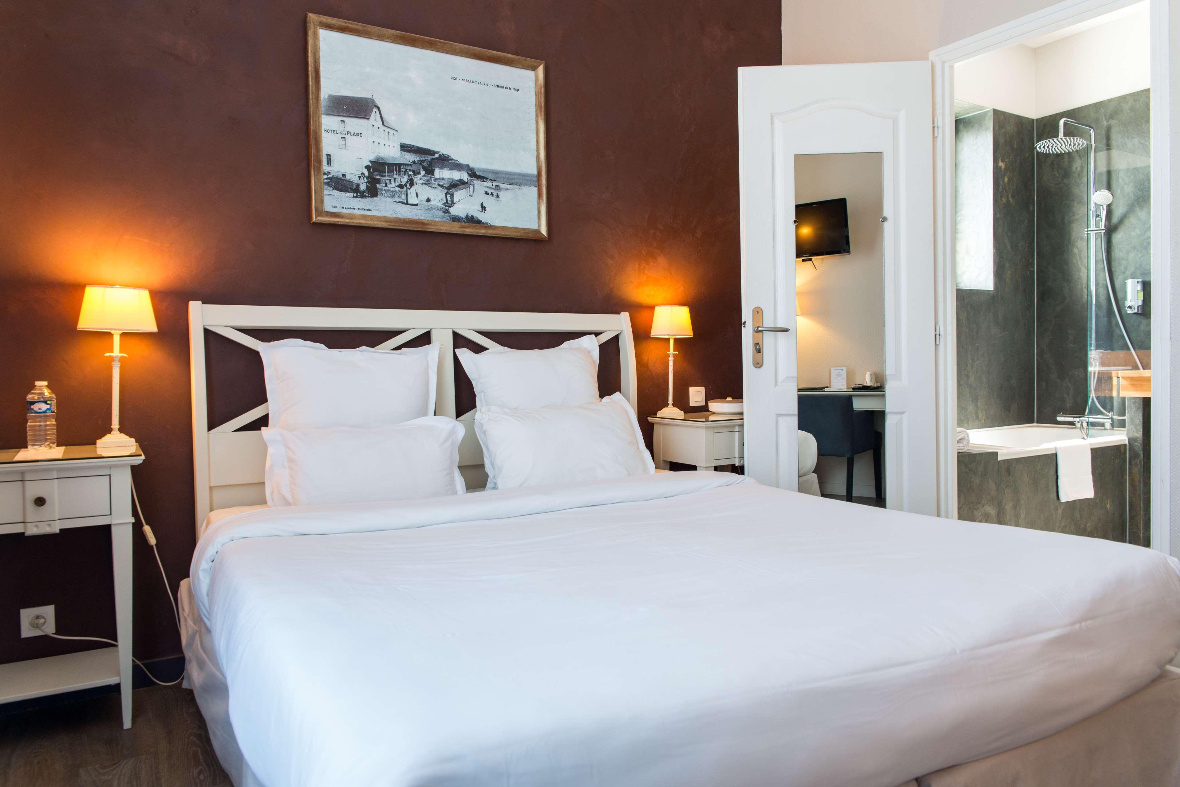 Best Western Hotel De La Plage Saint Marc Sur Mer Экстерьер фото