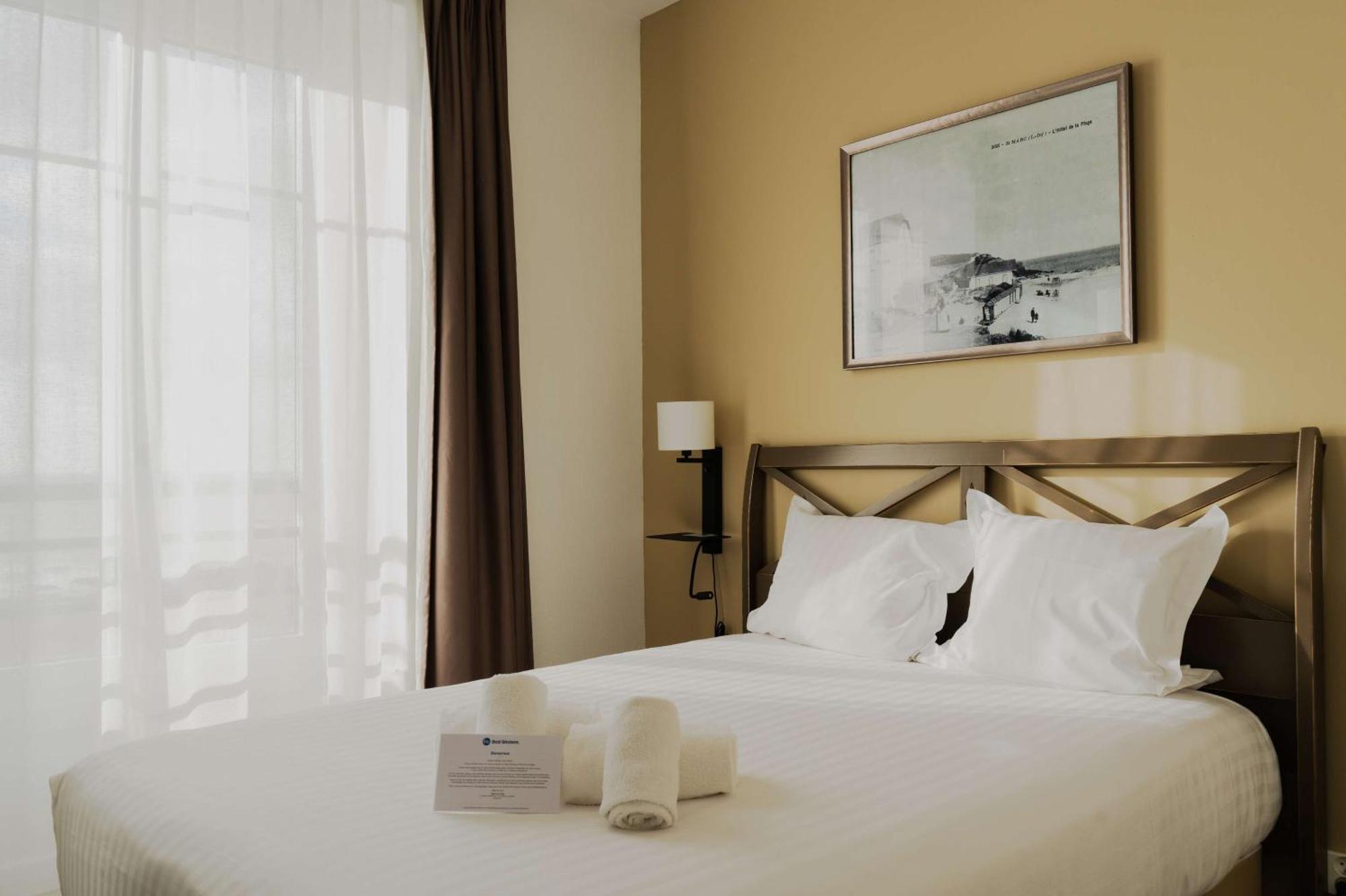 Best Western Hotel De La Plage Saint Marc Sur Mer Экстерьер фото